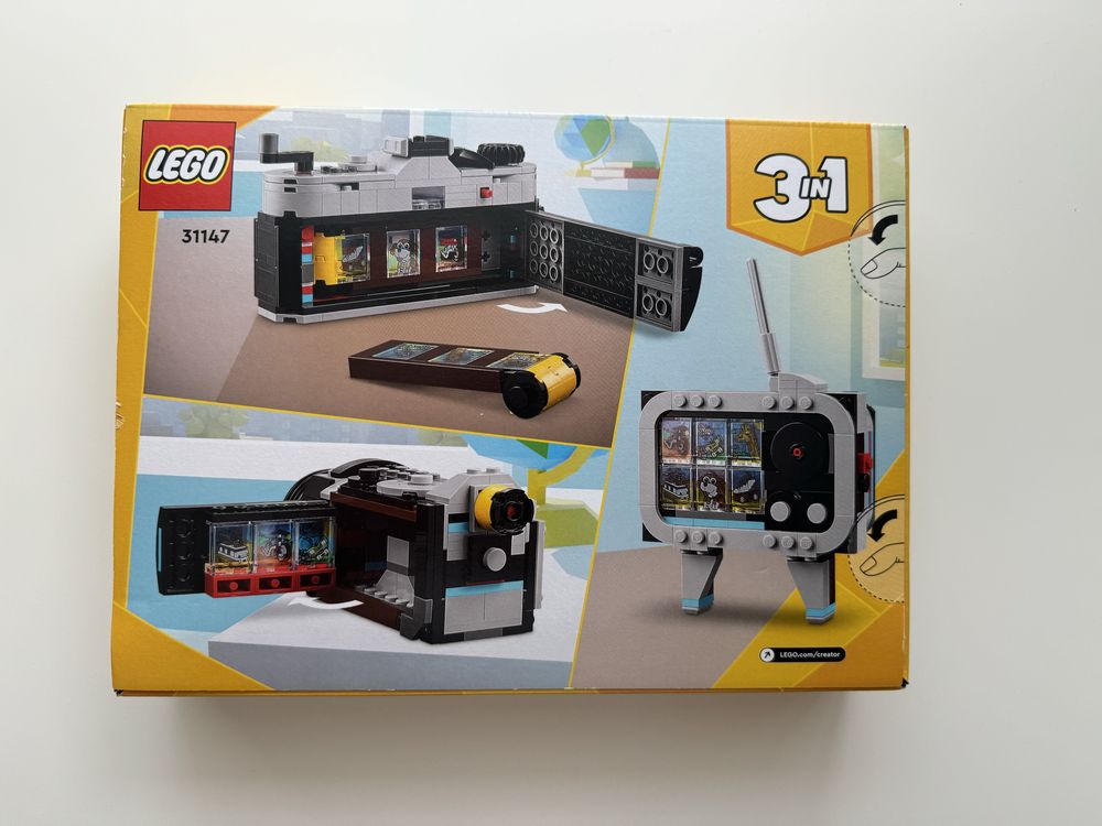 NOWY LEGO Creator 31147 Kamera retro