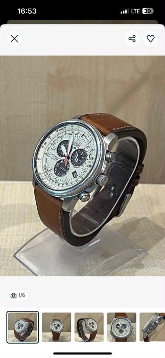 Zegarek Citizen Eco Drive radiowy, chronografy,datownik/Komis Krzysiek