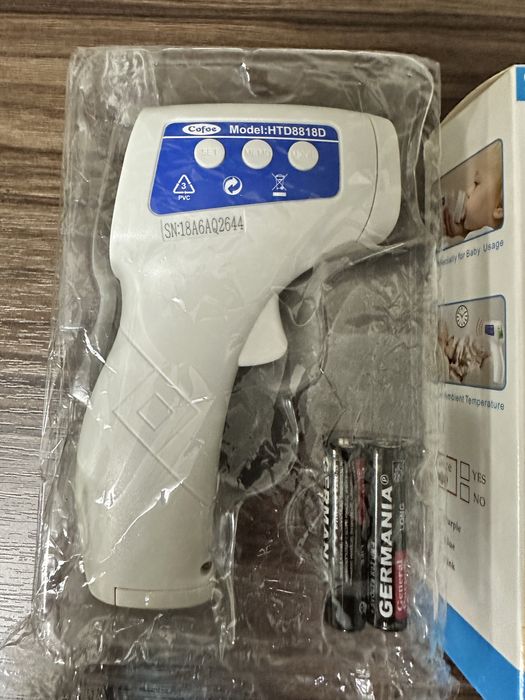 Термометр інфрачервоний безконтактний Cofoe HTD8818D