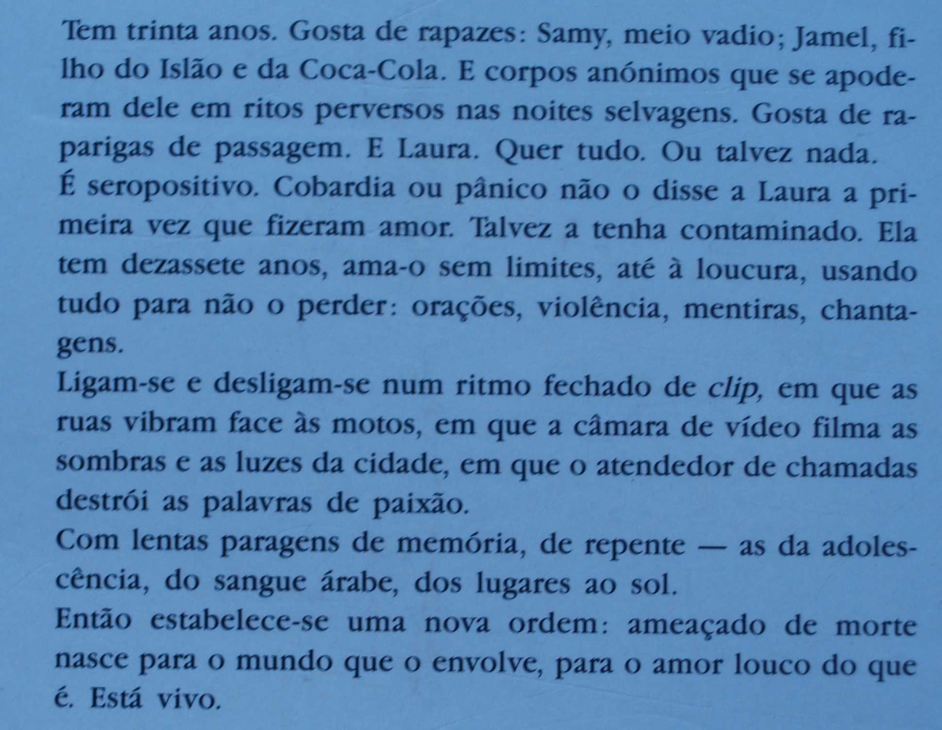 As Noites Selvagens de Cyril Collard - 1ª Edição 1990