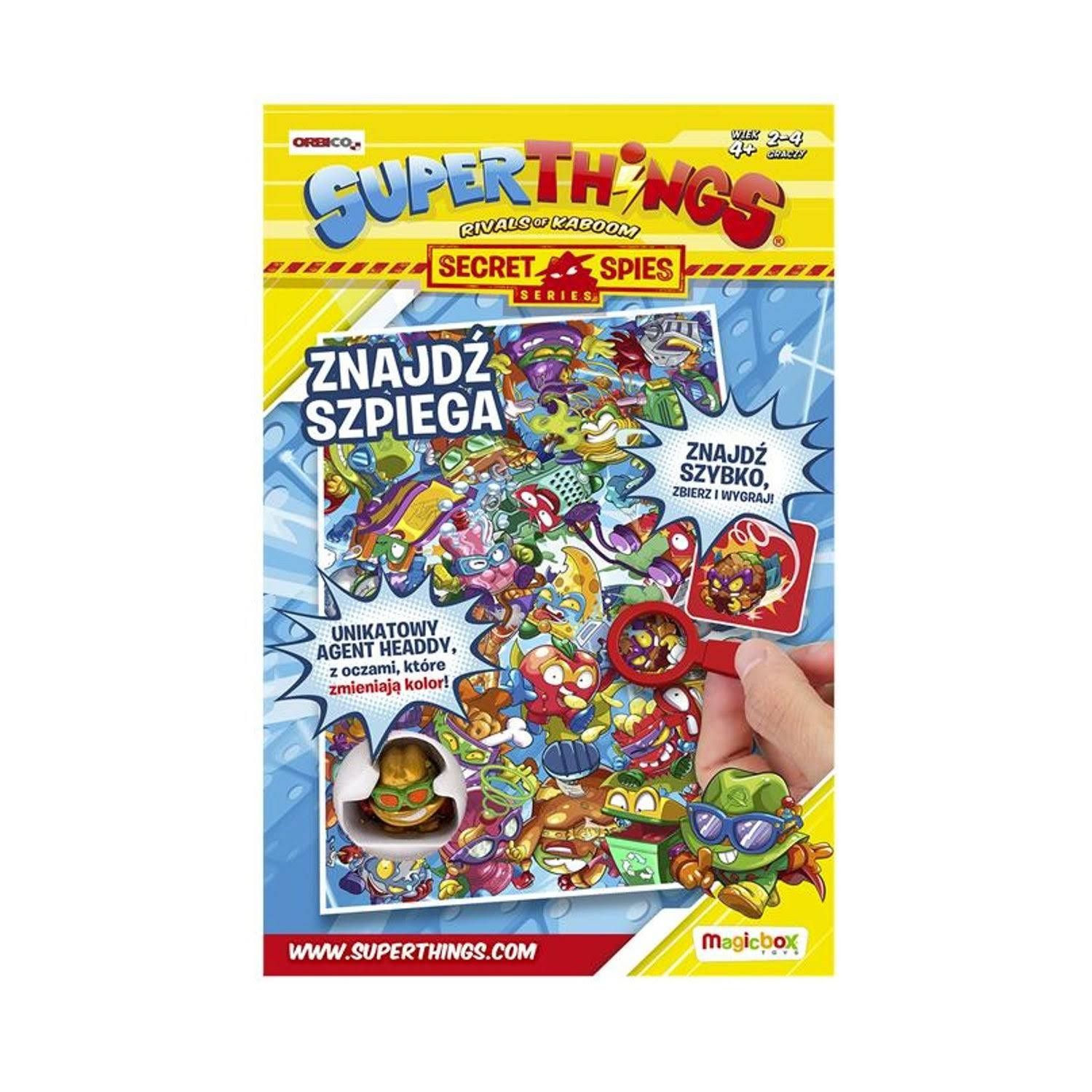 Magic Box SuperThings Znajdź szpiega Gra planszowa
