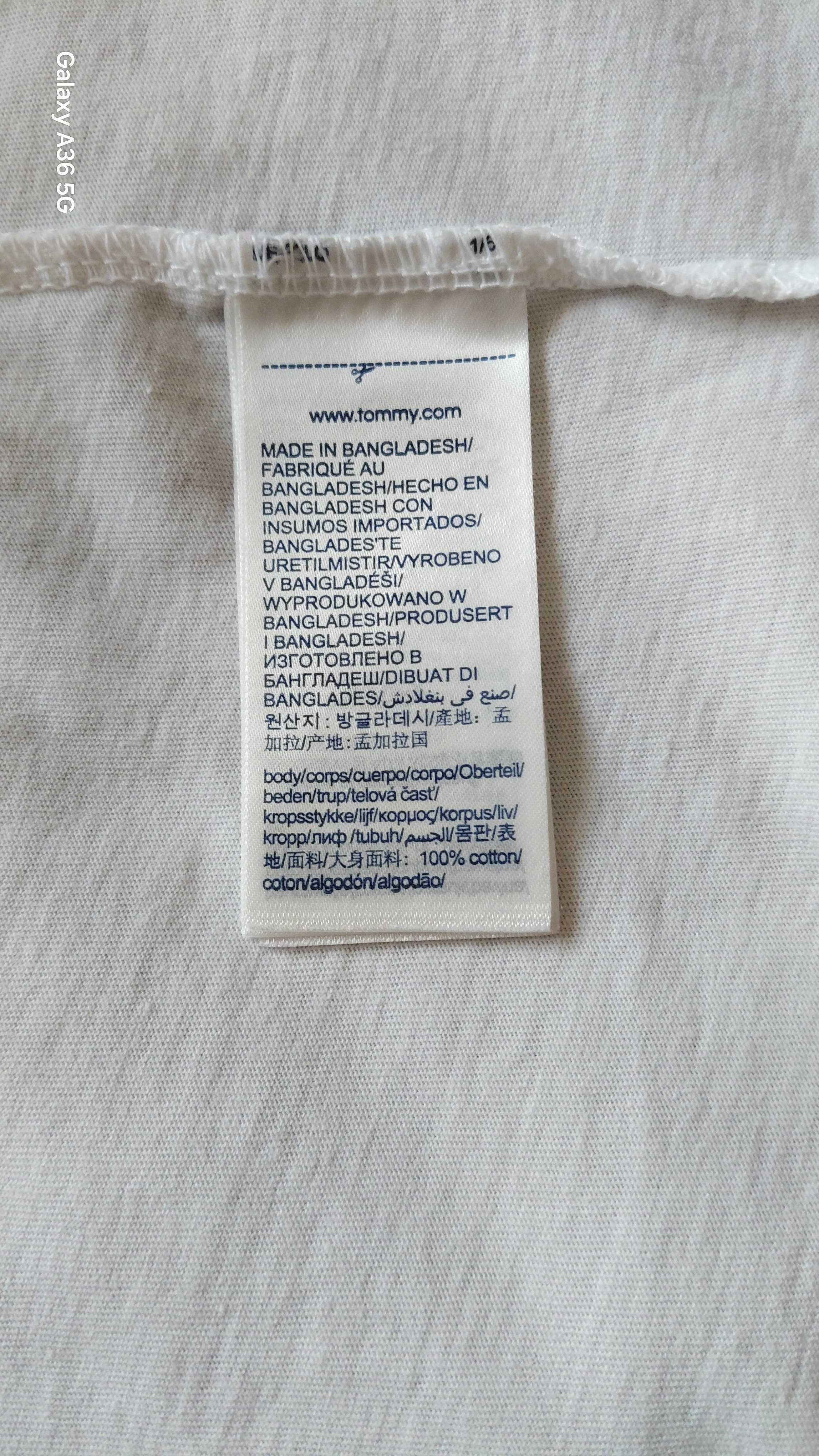 Męska śliczna koszulka Tommy Hilfiger