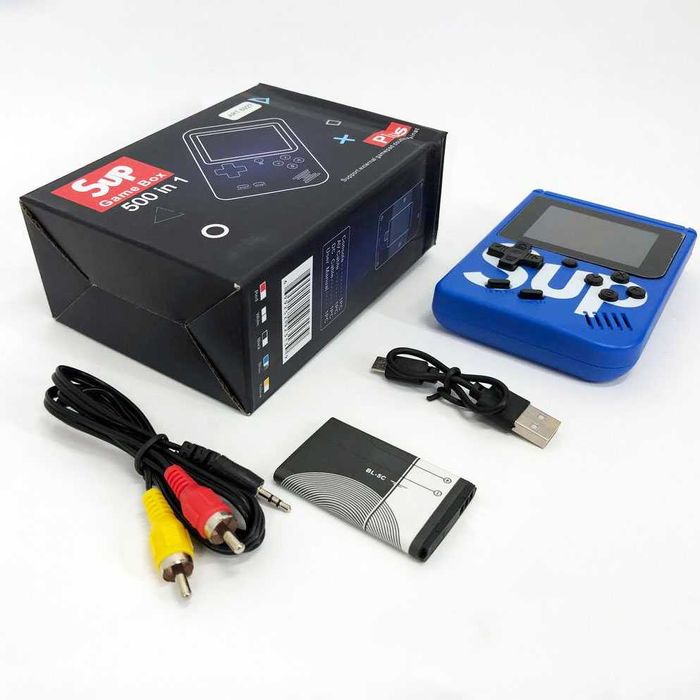 Ігрова приставка Sup Game Box 500 ігор | Ретро денді консоль | Тетріс