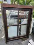 Okna drewniane 104,3 x 137 2 sztuki