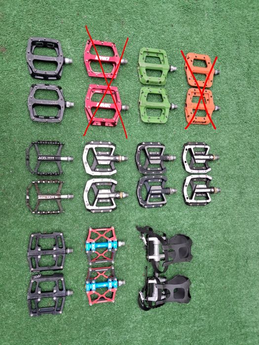 Педалі Shimano Deore XT Saint Cube ACID DMR Bik DMR Race Face топталки