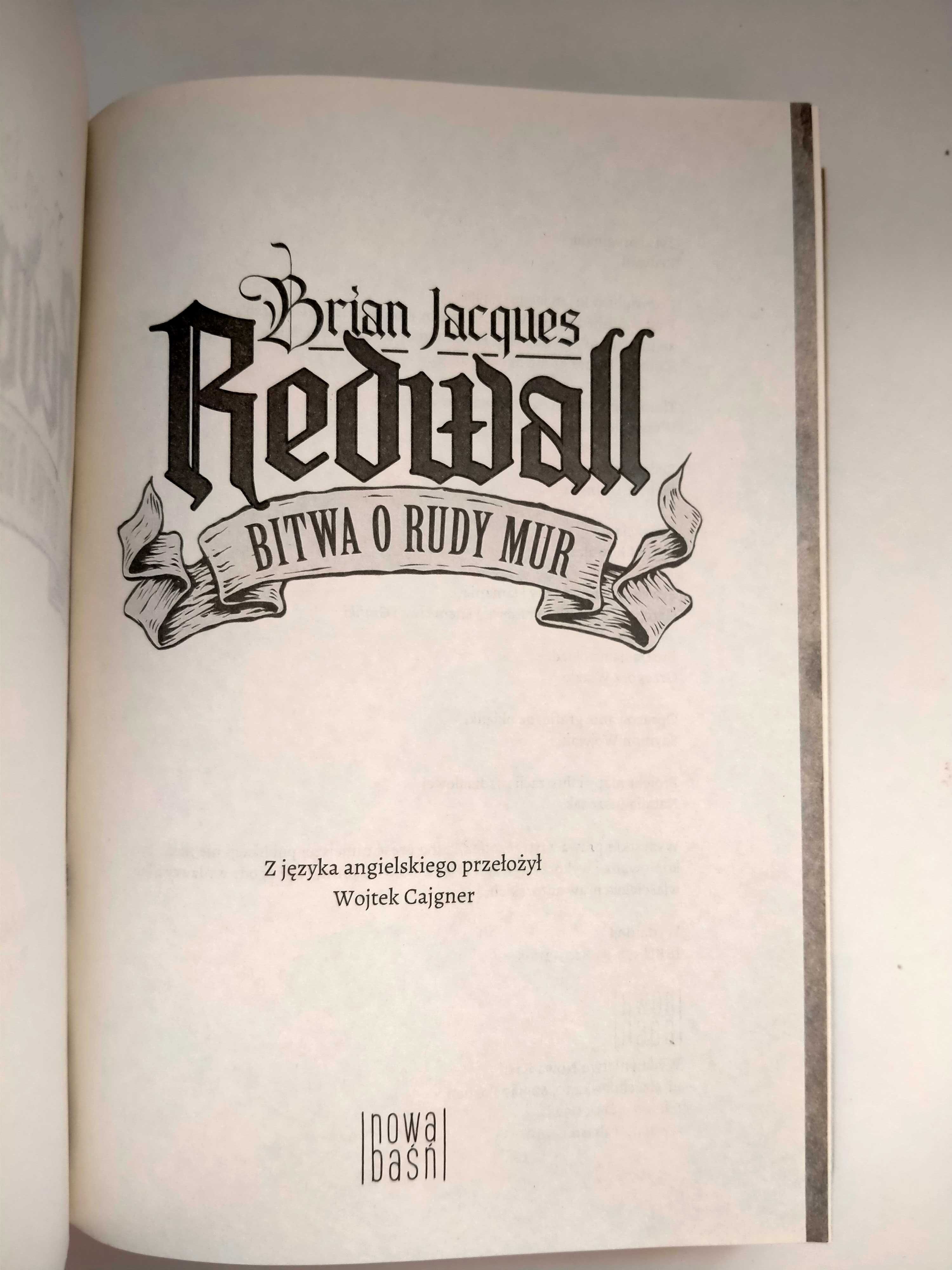 Redwall, Bitwa o Rudy Mur - Brian Jacques