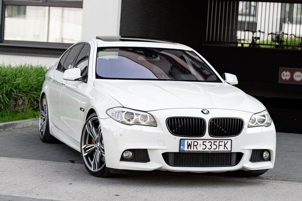 BMW Seria 5 535d 313KM xDrive MPakiet Xenon LED Nav Lane Ass. Head up Grz. Skóra