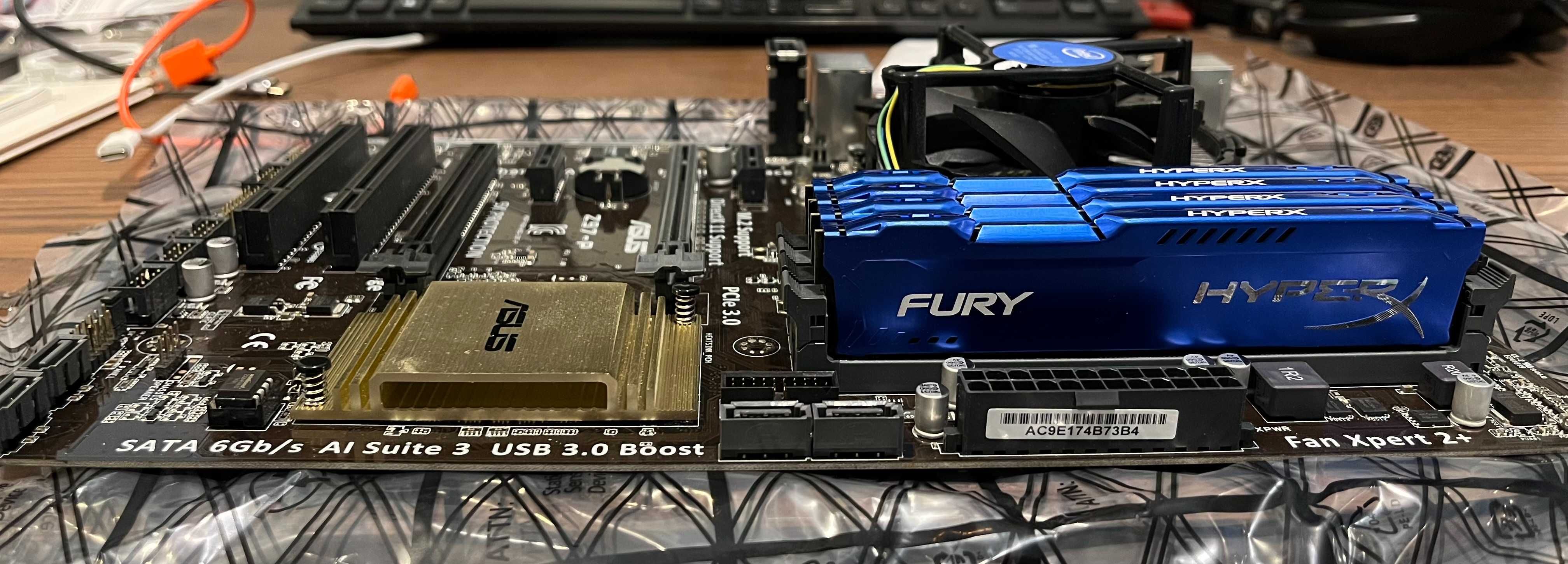 Intel Core i5-4590 3.3GHz / Asus Z97-P / HyperX DDR3 16GB 1600 CL10