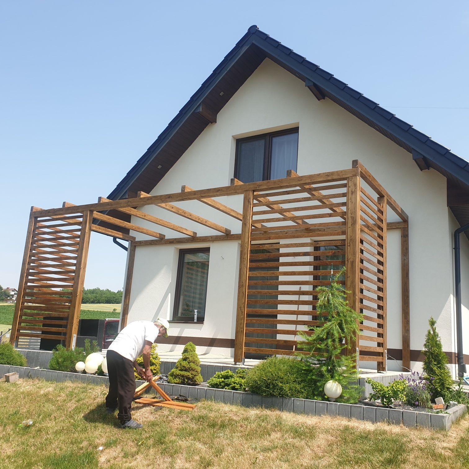 Pergola pergole zadaszenia tarasów wiaty altanki tarasy