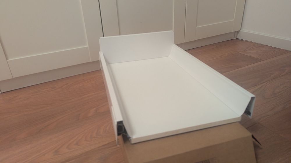 Szuflada MAXIMERA, średnia, biały, 40x60 cm IKEA