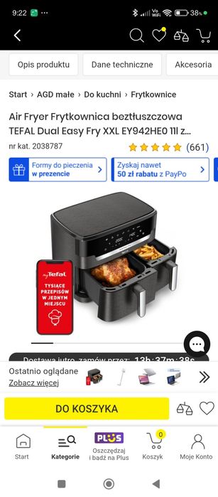 Airfryer Tefal XXL