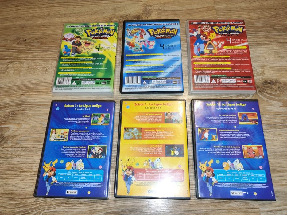 Pokemon 6 Płyt DVD (komplet)