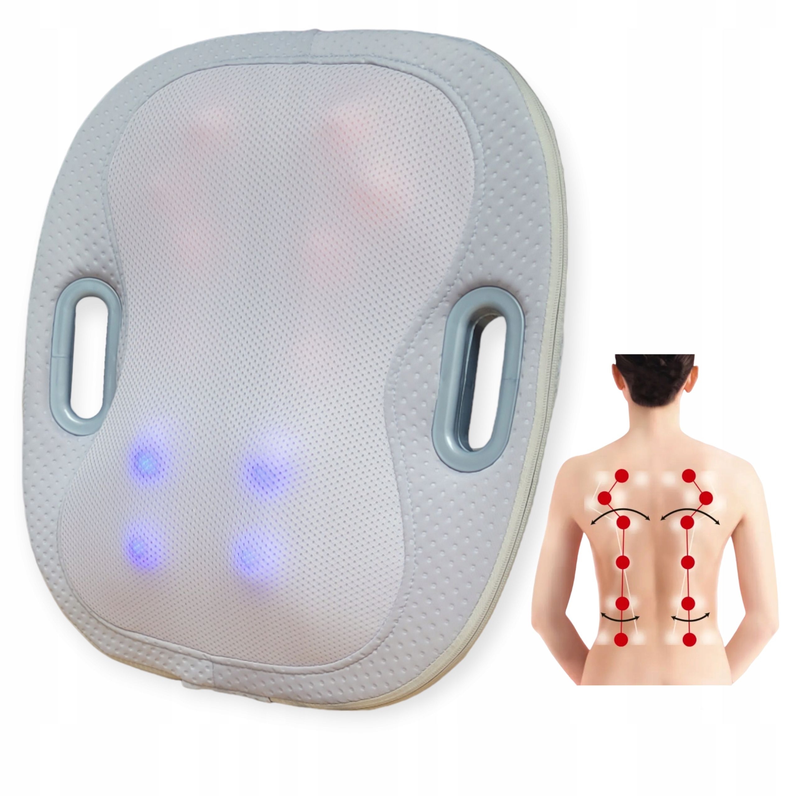 Poduszka masująca do masażu SHIATSU 3D SWING Mata masująca masażer