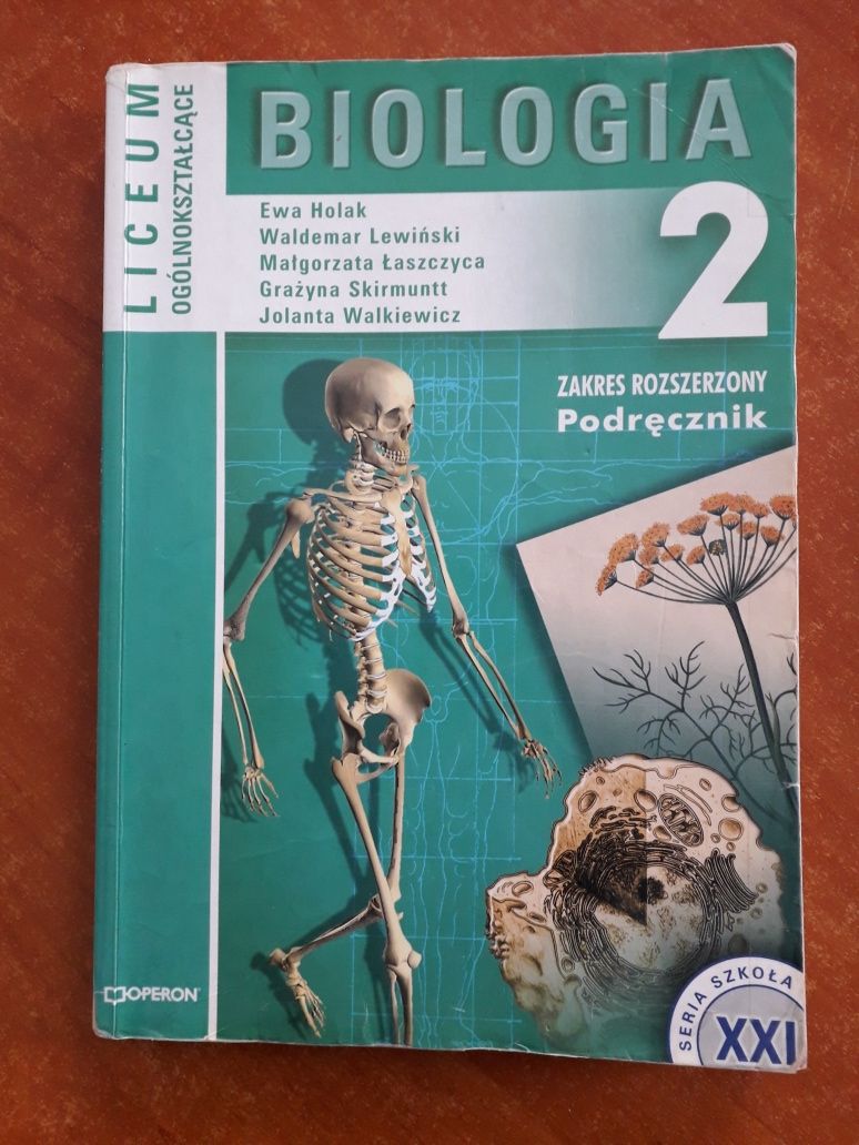 Biologia zakres rozszerzony podręcznik