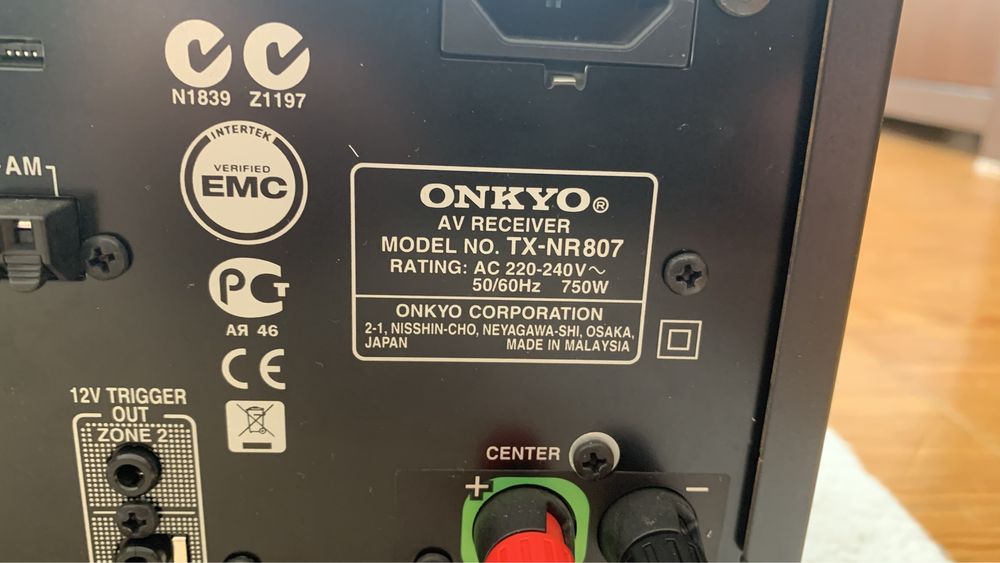 Amplituner ONKYO TX-NR807 AV Receiver