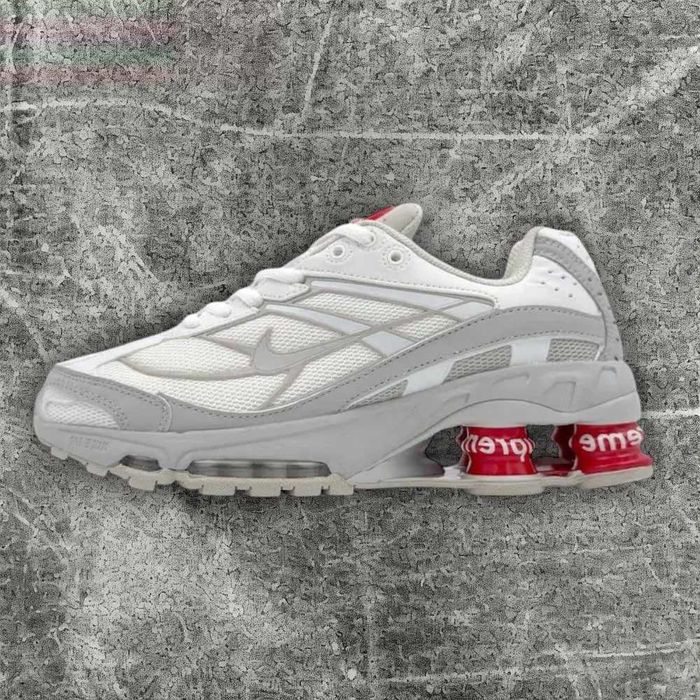 Мужская обувь, Кроссовки Nike x Supreme Shox Ride 2 asics, наложка
