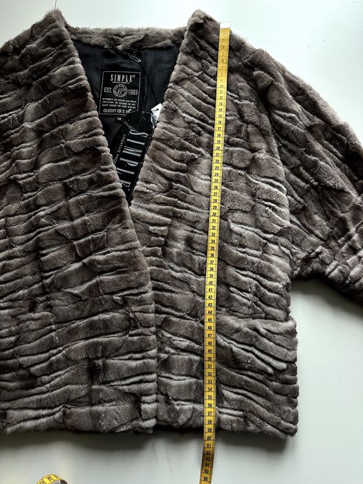 Kurtka z norki marki Simple, rozmiar 38