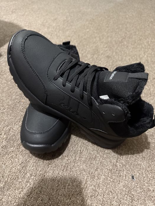 Зимние мужские полуботинки 45размер теплые