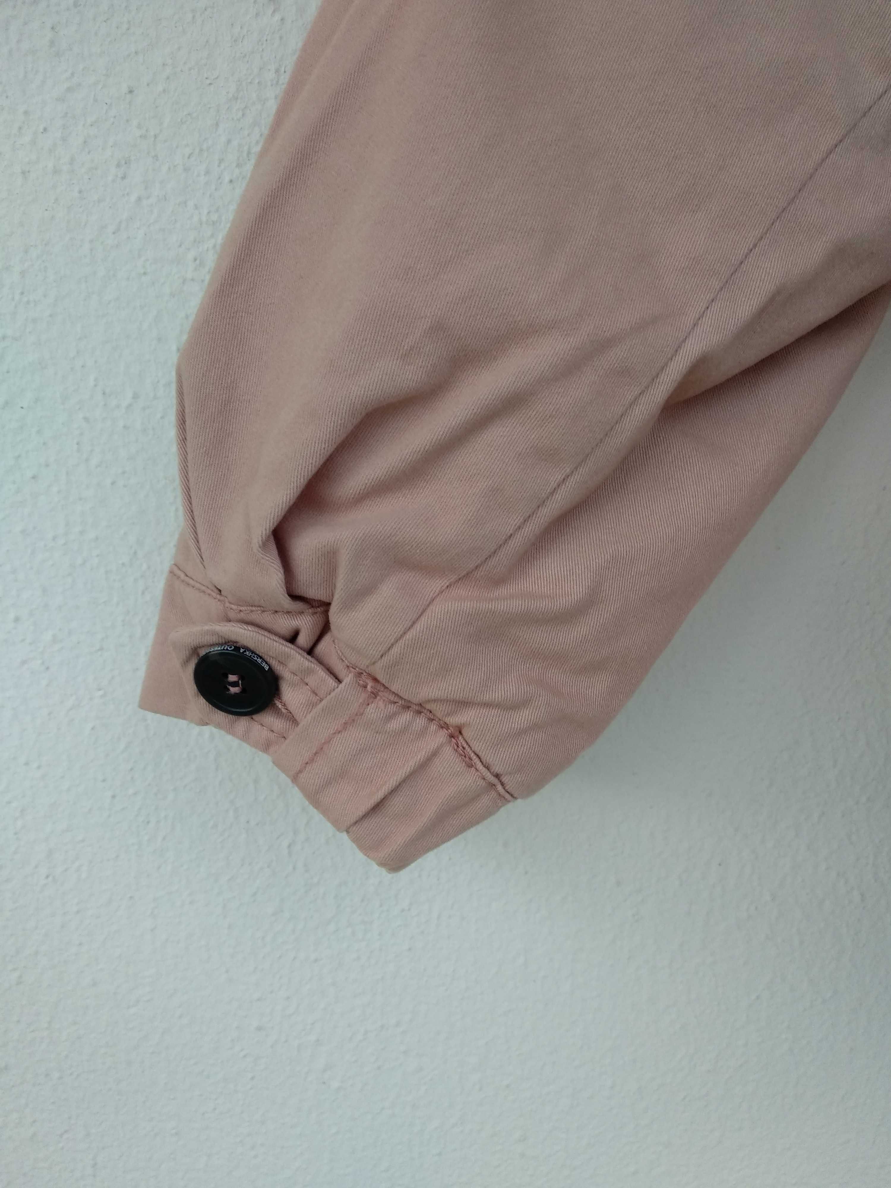 Blusão Rosa Bershka XS