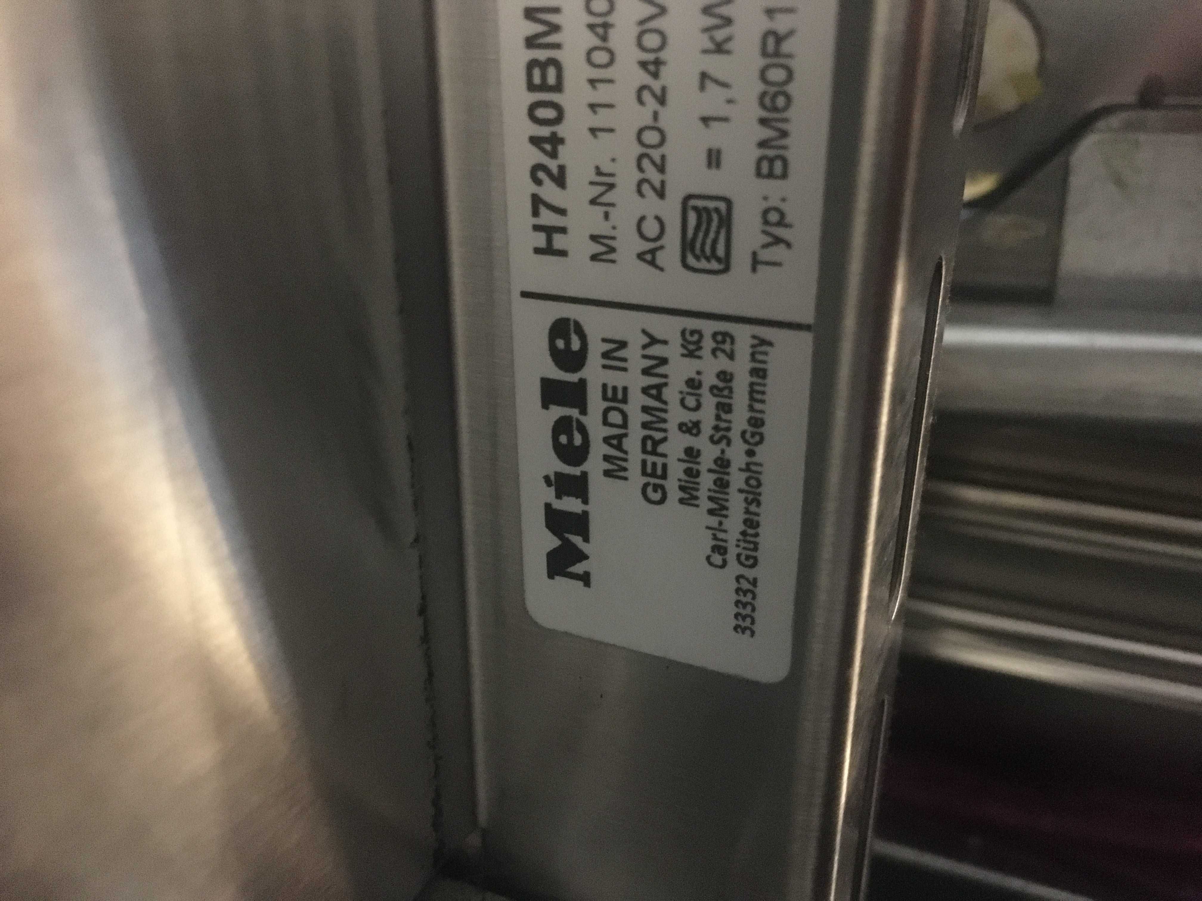 Miele H7240BM Piekarnik Mikrofala