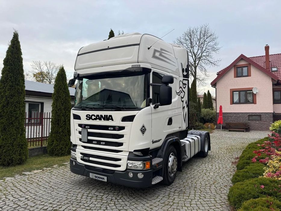 Scania R450  Scania R450 Topline 2017r. 530.Tkm Retarder/ Klima Post./ Sprowadzona!