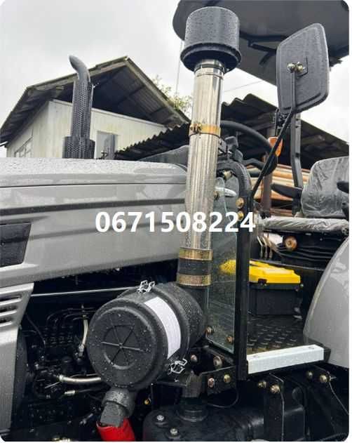 Мінітрактор Скаут TE-504 SR з козирком Оновлена модель з дашком