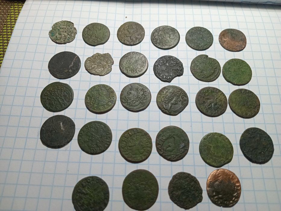 Монети Речі Посполитої Боратинки (соліди, шеляги)