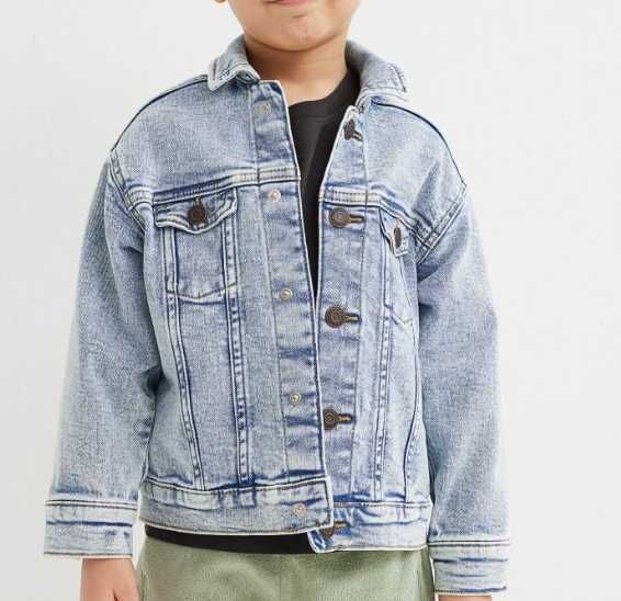 kurtka jeansowa 122 HM chłopiec