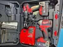 Milwaukee M18 - zestaw narzędzi akumulatorowych