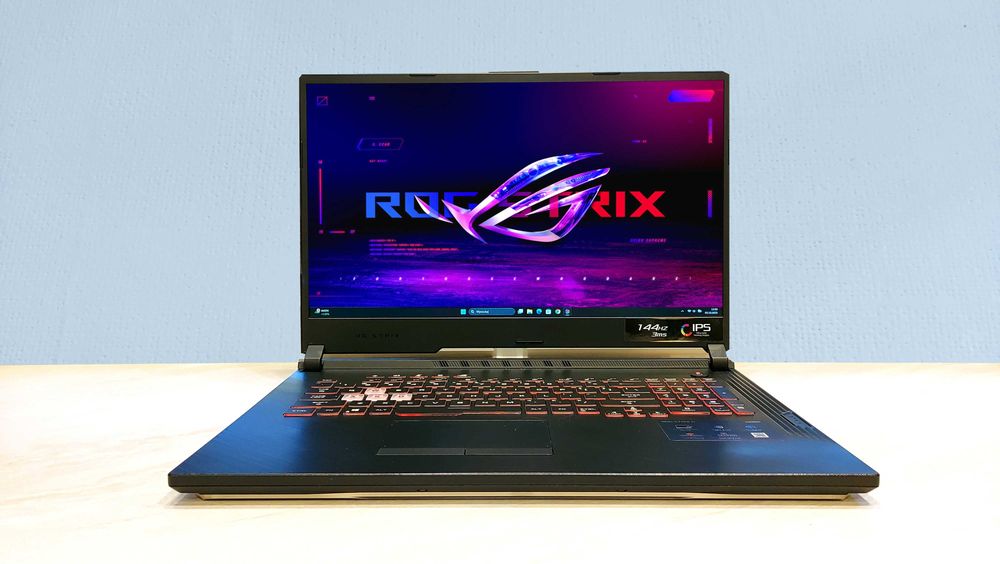 ROG Strix Gaming 17cali 144Hz GTX1660Ti-6GB i7-(6 rdzeni) 32GB SSD1TB