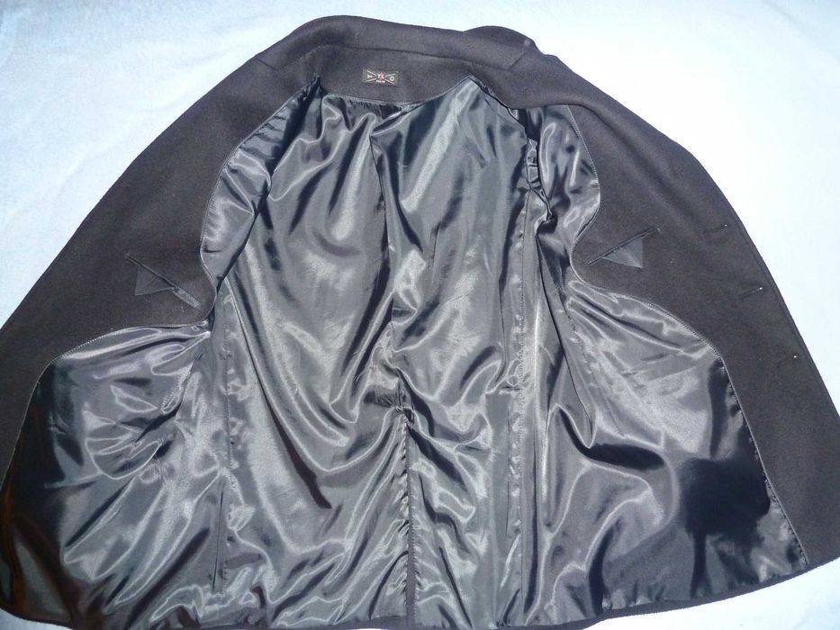 Sobretudo curto caxemira não usado T4L XXL