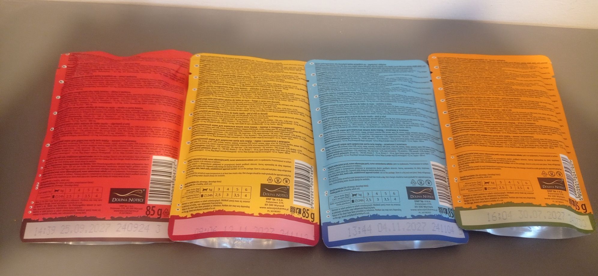 Dolina Noteci superfood saszetki 85 g x 40 sztuk mokra karma dla kota