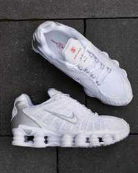 Nike Shox TL White чоловічі та жіночі кросівки