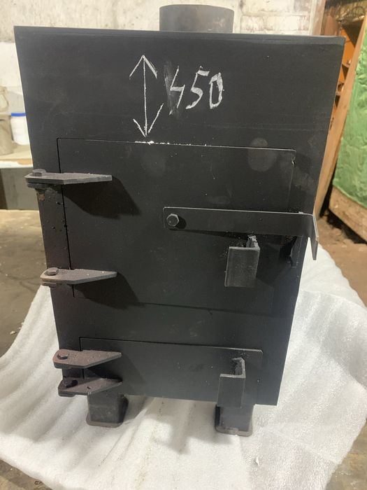 Печь- буржуйка с камфоркой