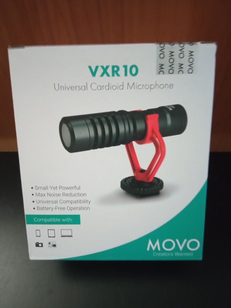 Видео-микрофон Movo VXR10 для iPhone/камеры