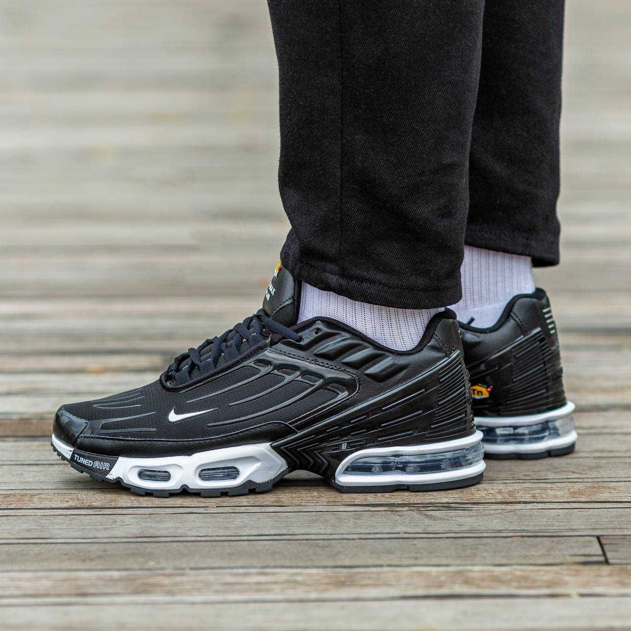 Кроссовки Nike Air Max TN 3 Plus Black/White Swoosh