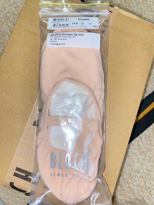 Балетки для танців bloch 38 нові