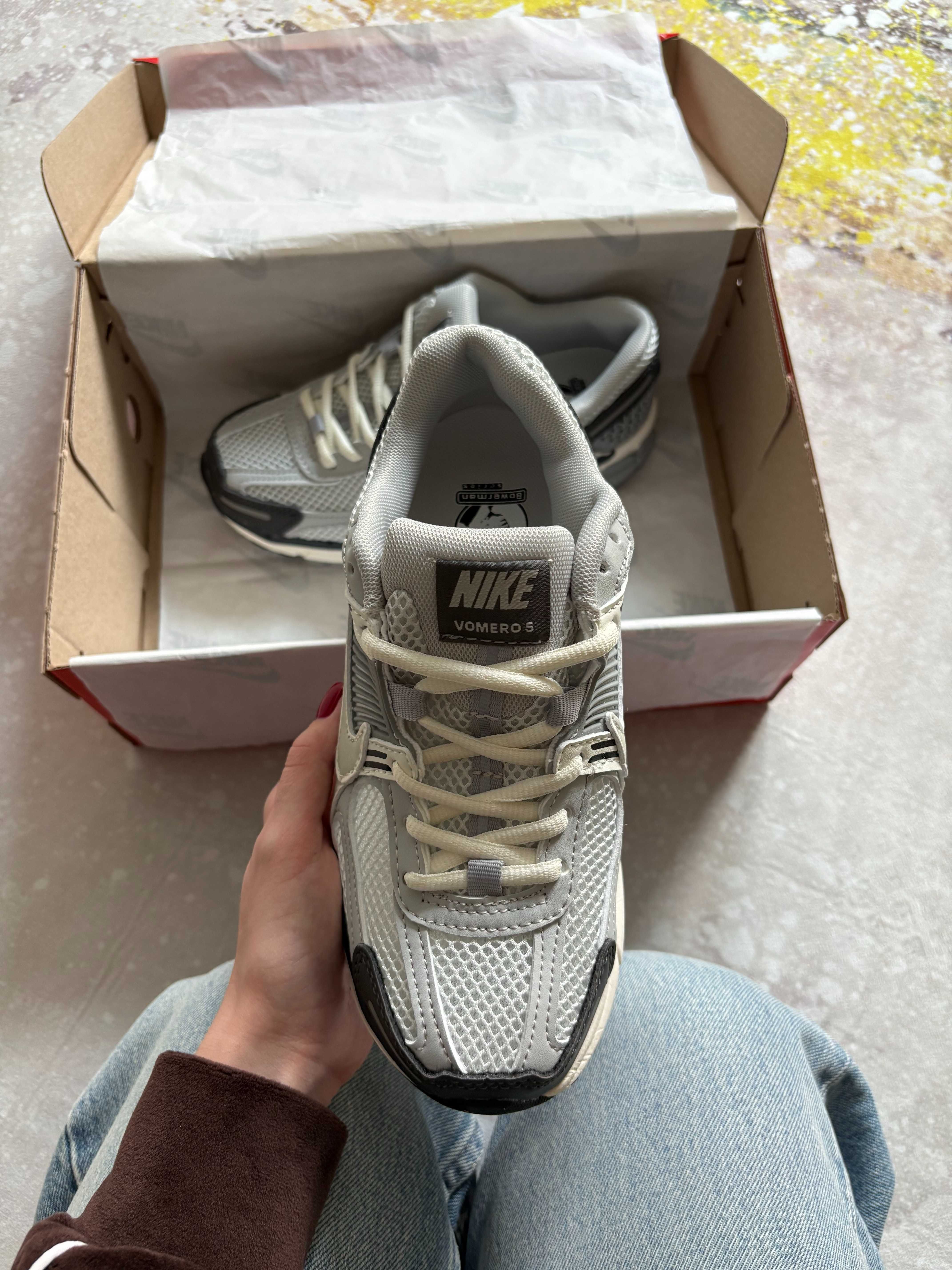 ‼️ Кросівки Nike Air Zoom Vomero 5 Grey Black