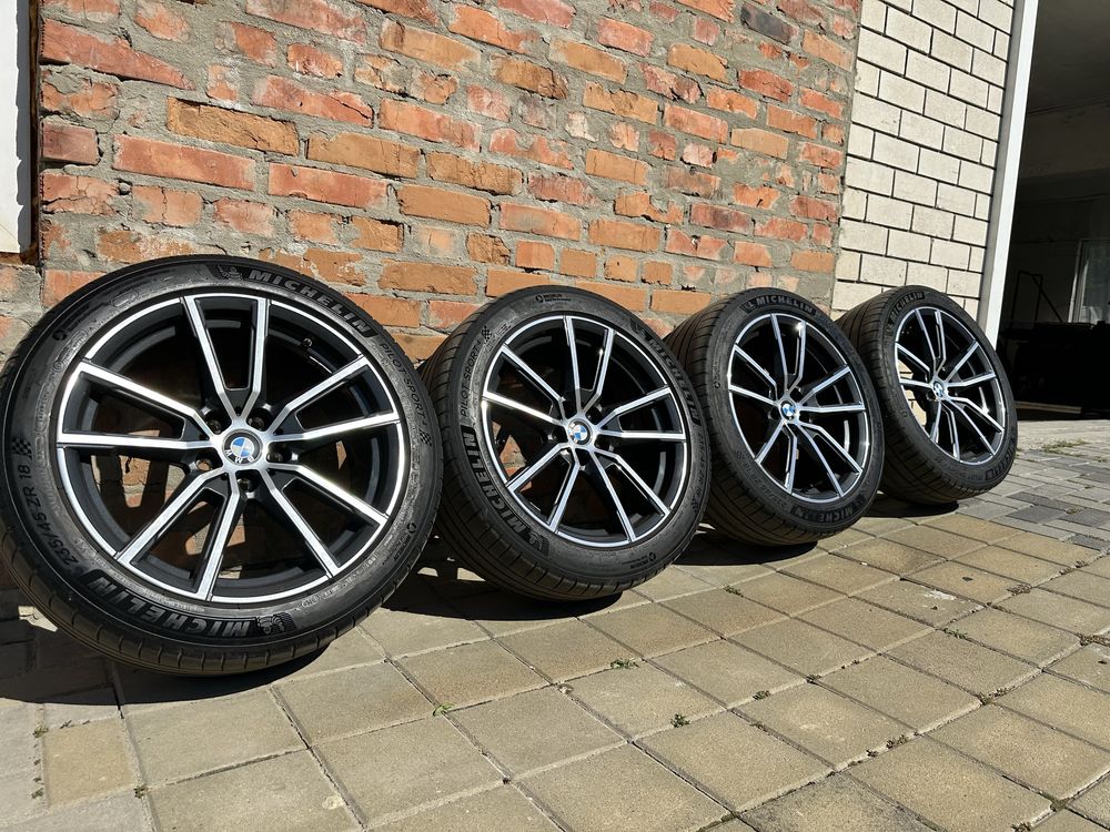 Диски BMW G20 G30 G11 18” 5/112 покришками 235/45r18 колеса з датчик