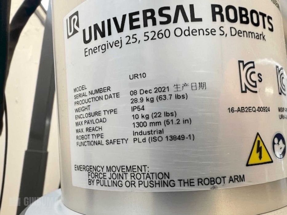 Universal Robots UR10 (2021)