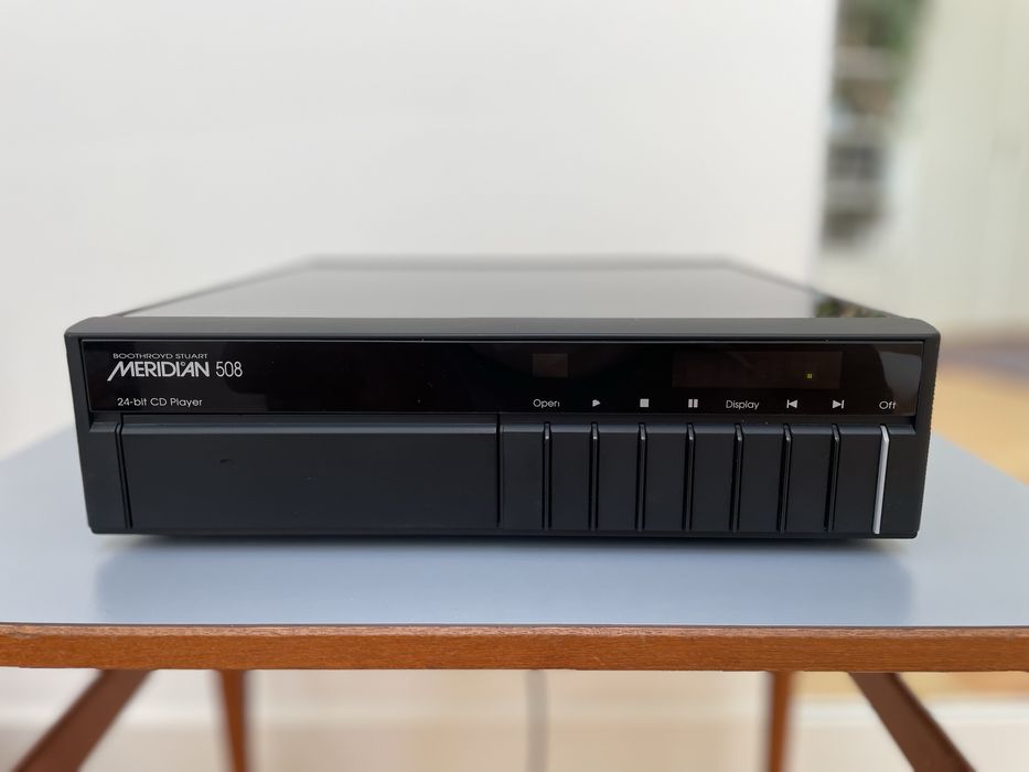 Meridian 508.24 - Leitor de CD, Excelente Estado com Comando Original