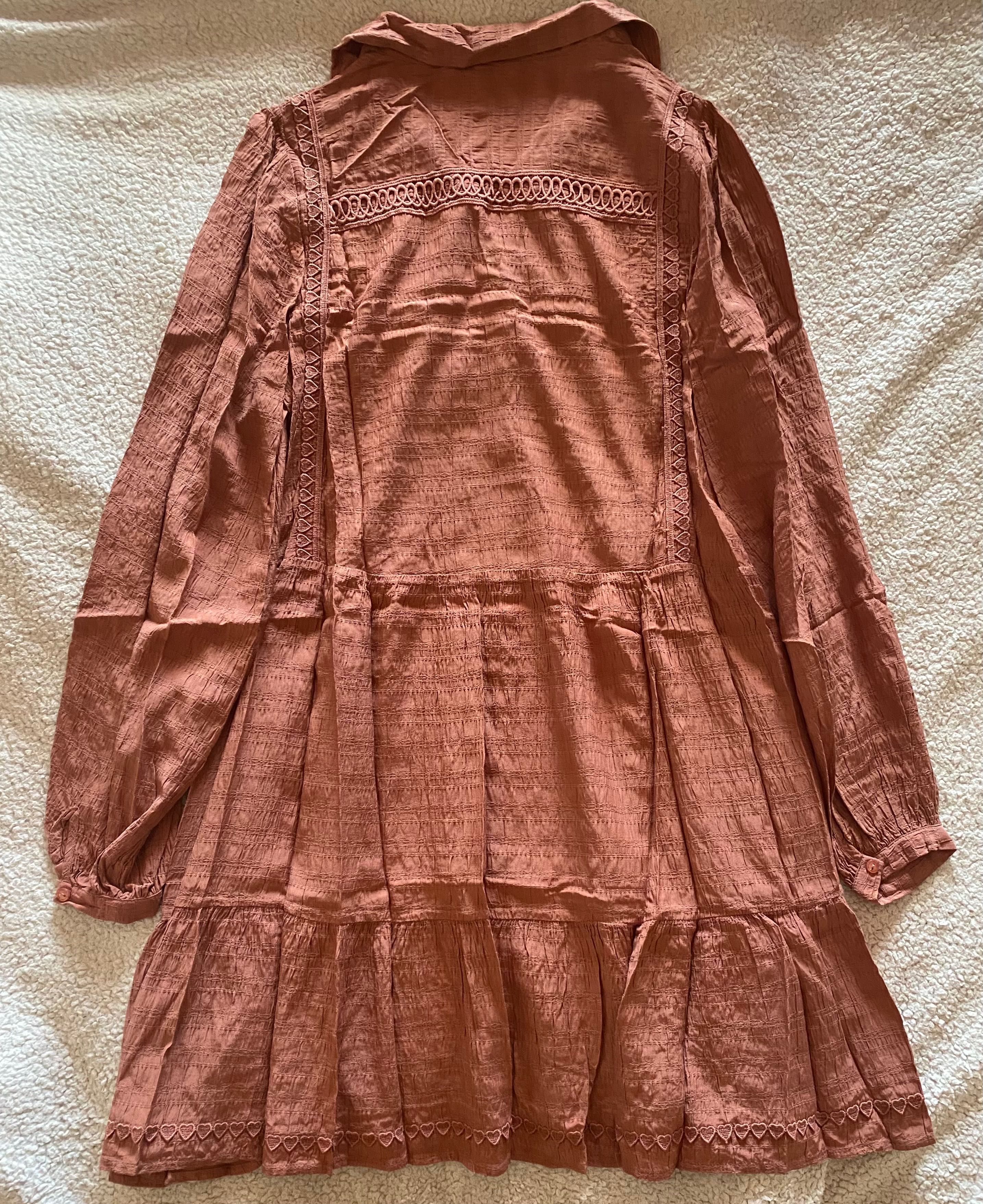 Vestido Salsa, cor de rosa