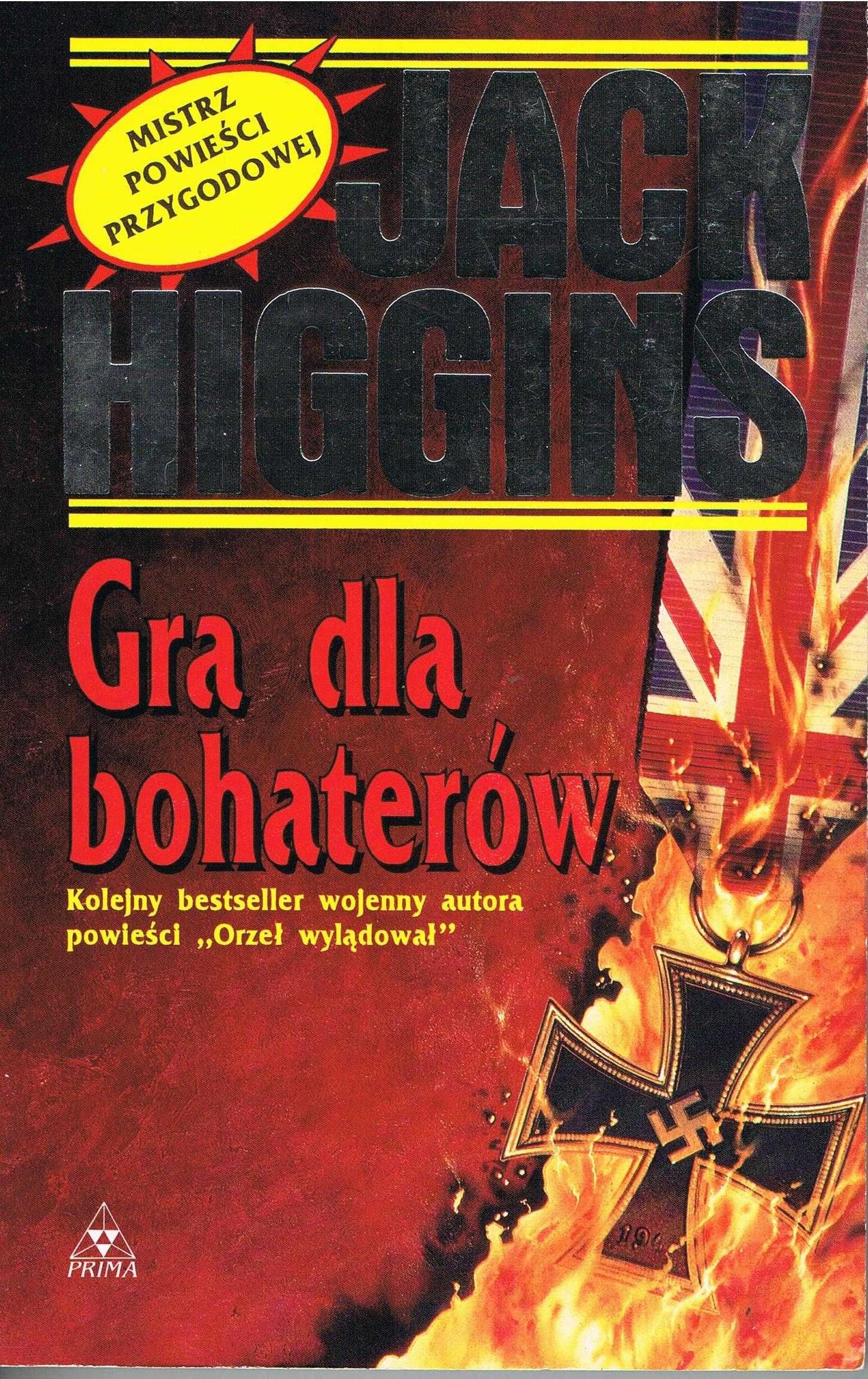 Jack Higgins "Gra dla Bohaterów" I polskie wyd.