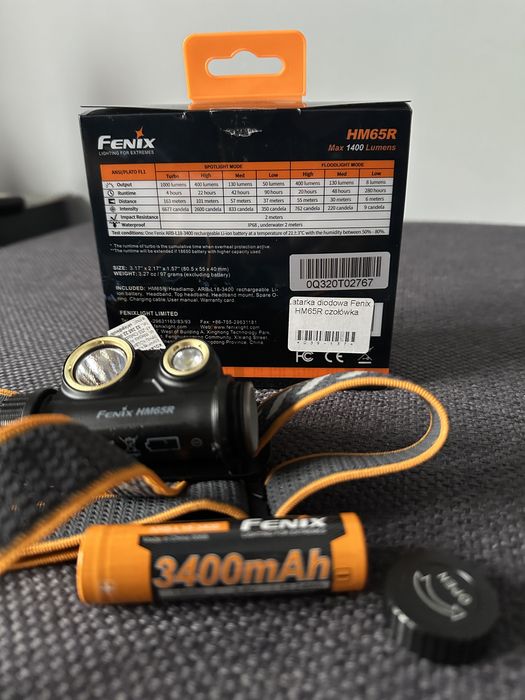 Latarka Czołowa Firmy Fenix HM65R