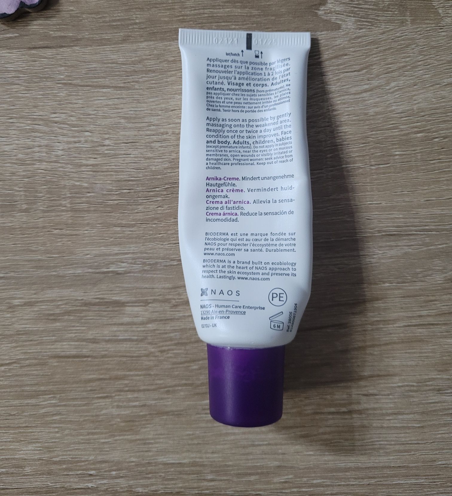Bioderma Cicabio Arnica+ Krem regenerujący przeciw siniakom i stłuczeń