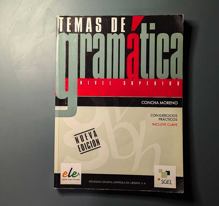 Książka Temas de gramática Nivel Superior