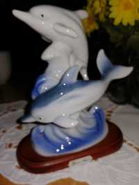 Delfiny figurka porcelanowa Giuseppe Armani