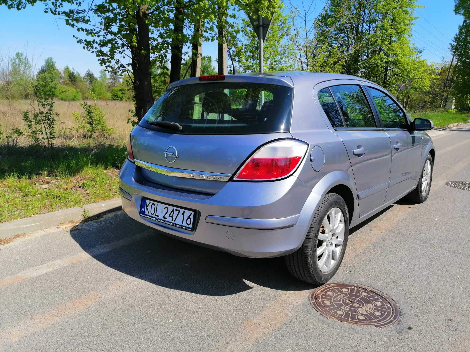 Opel Astra H 1.7cdti 101KM przebieg 258 tys Alufelgi