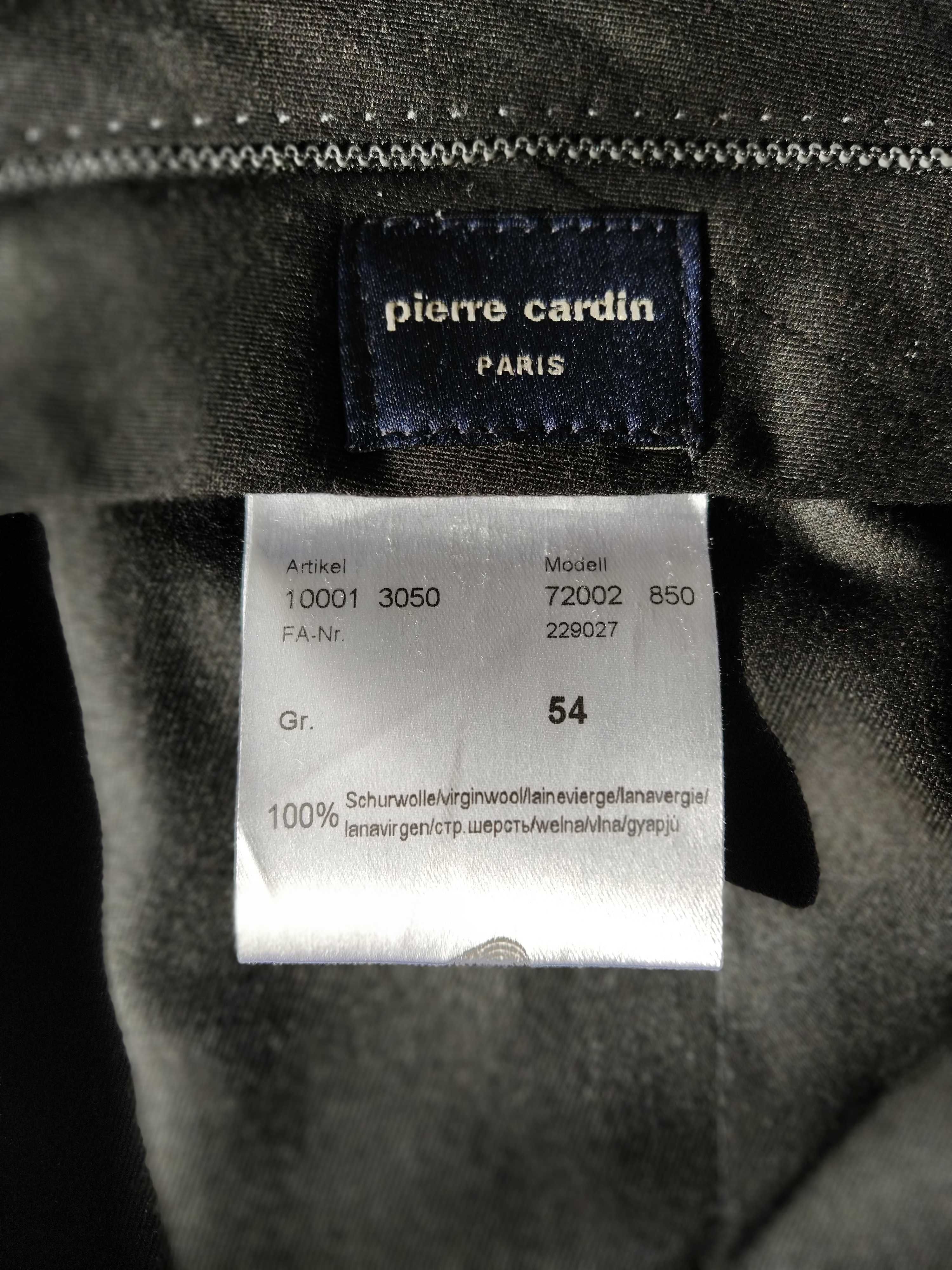 Garnitur Pierre Cardin r. 54, 100% wełna, ślub wesele Vistula Bytom HM