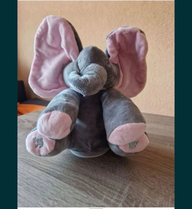 Zabawka interaktywna dla dzieci niemowląt słoń słonik